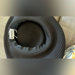 David Packable Hat-Black, year round, unused